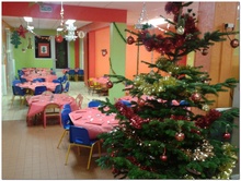 Noel � la cantine d'Eyragues