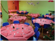 Noel � la cantine d'Eyragues