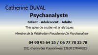 Catherine Duval, psychanalyste � Eyragues